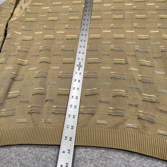 Vintage St Croix Knits Mark Pasch Sweater Sz Large L 90s Grandpa Hip Hop Relaxed - Picture 6 of 12